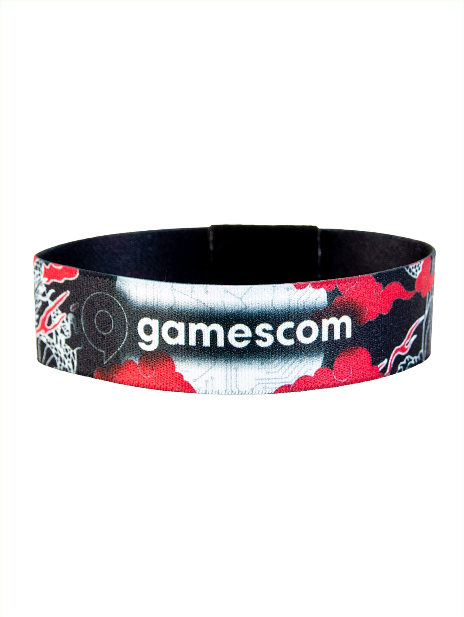 Elastic Bracelet 'MYTHICAL DRAGON' in black