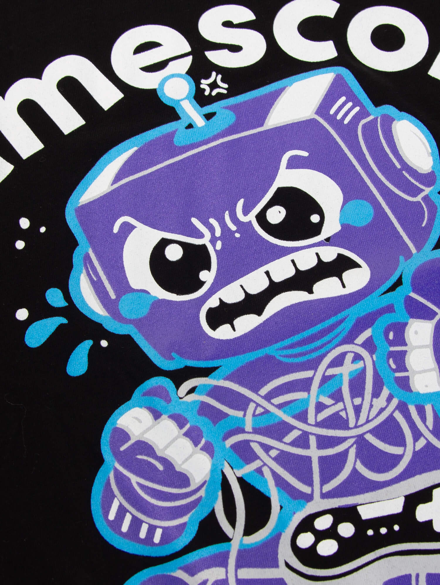 T-Shirt 'ROBOT' (Unisex) in black