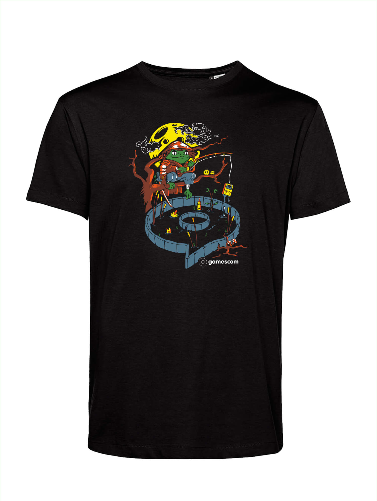 T-Shirt 'TOADS LIFE' (Unisex) in black