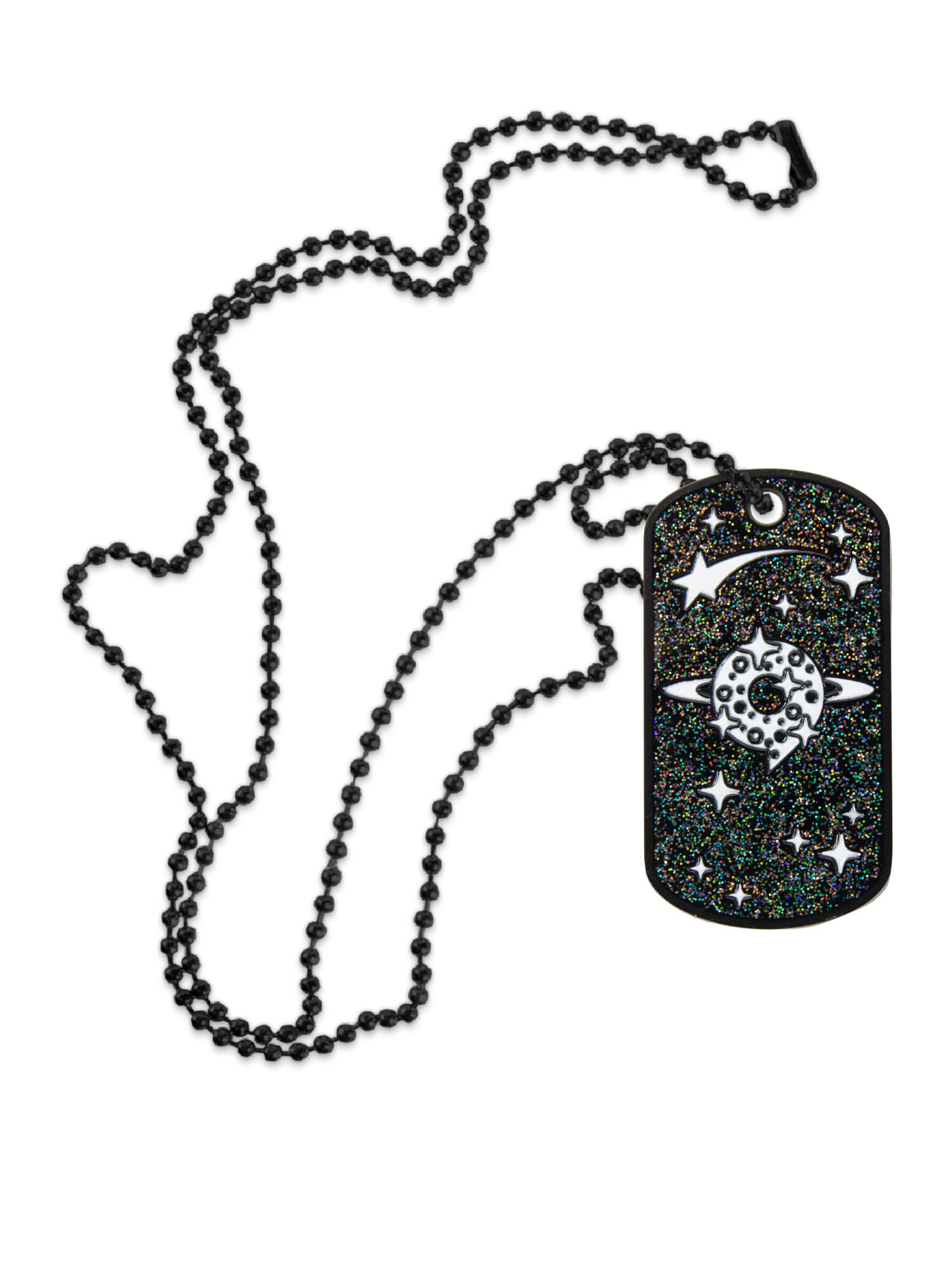 DogTag 'GALAXY' in black