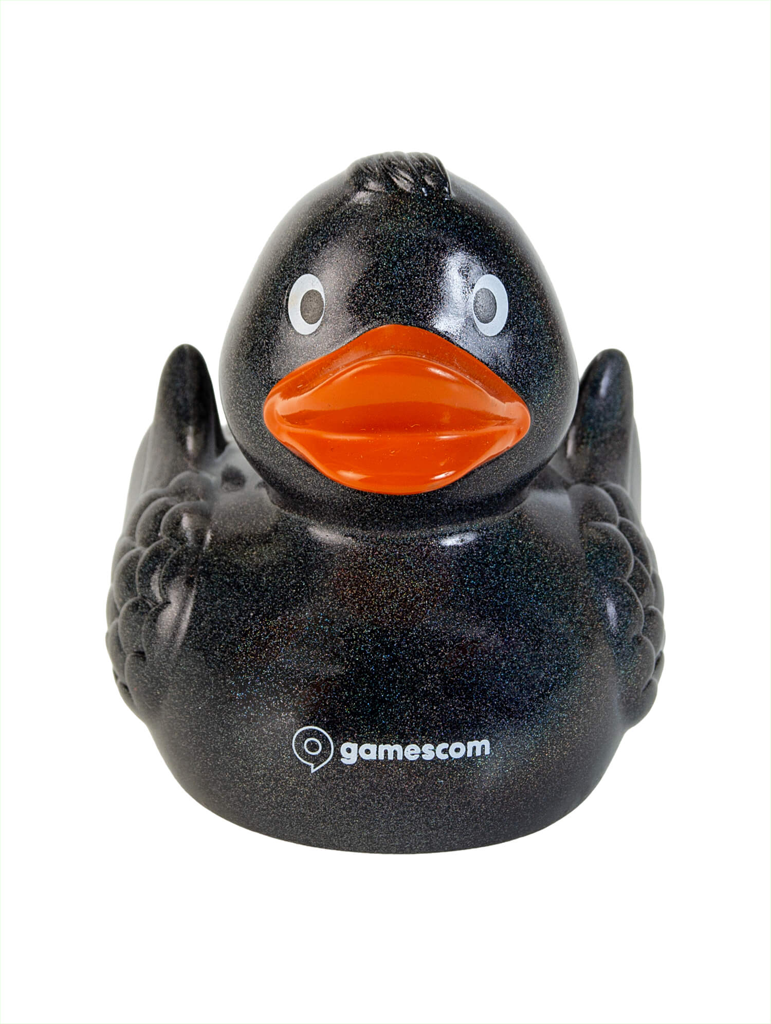 Rubber Duck 'GALAXY' in schwarz glitzernd