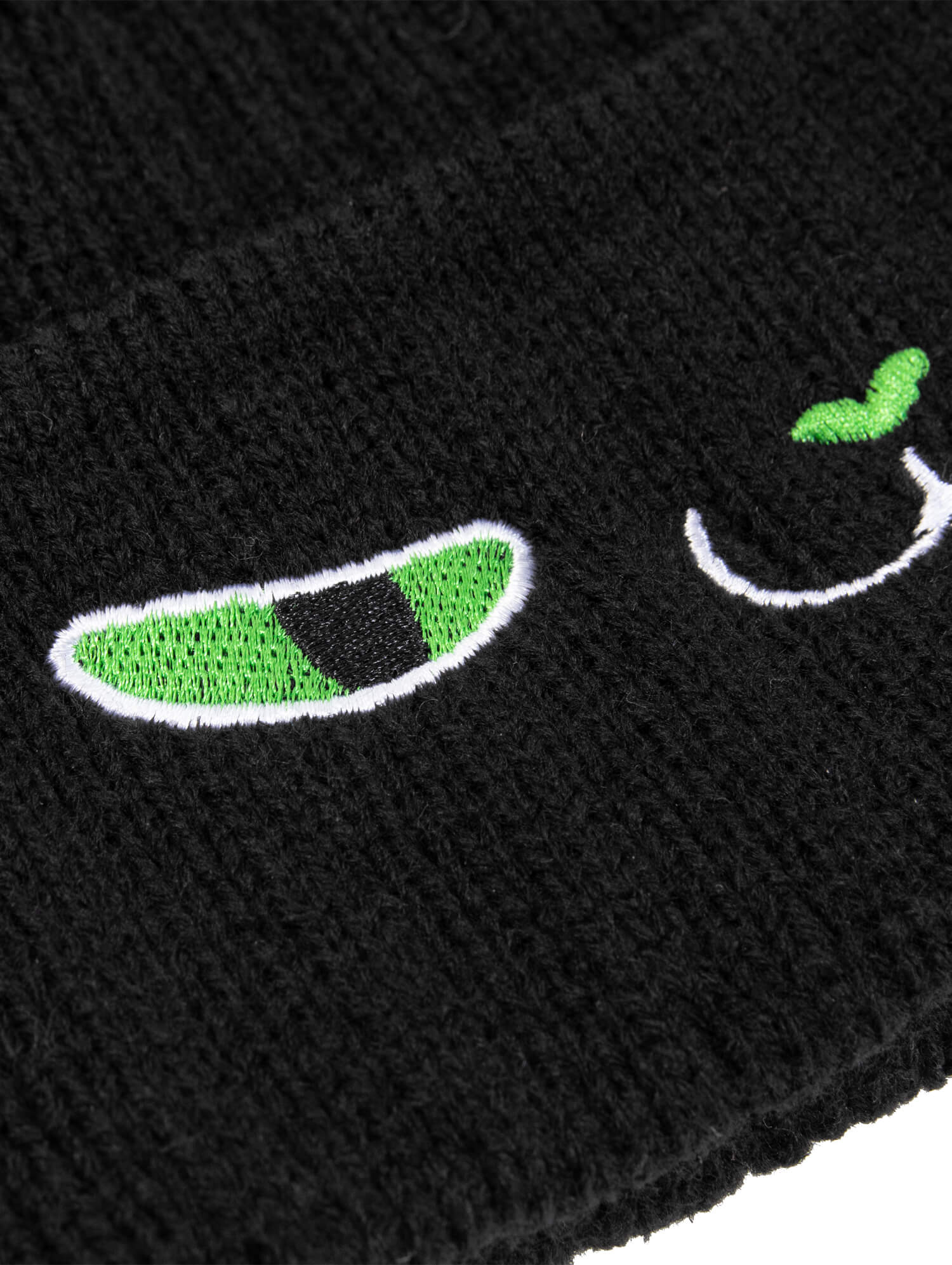 Beanie 'KAWAII bad' in schwarz