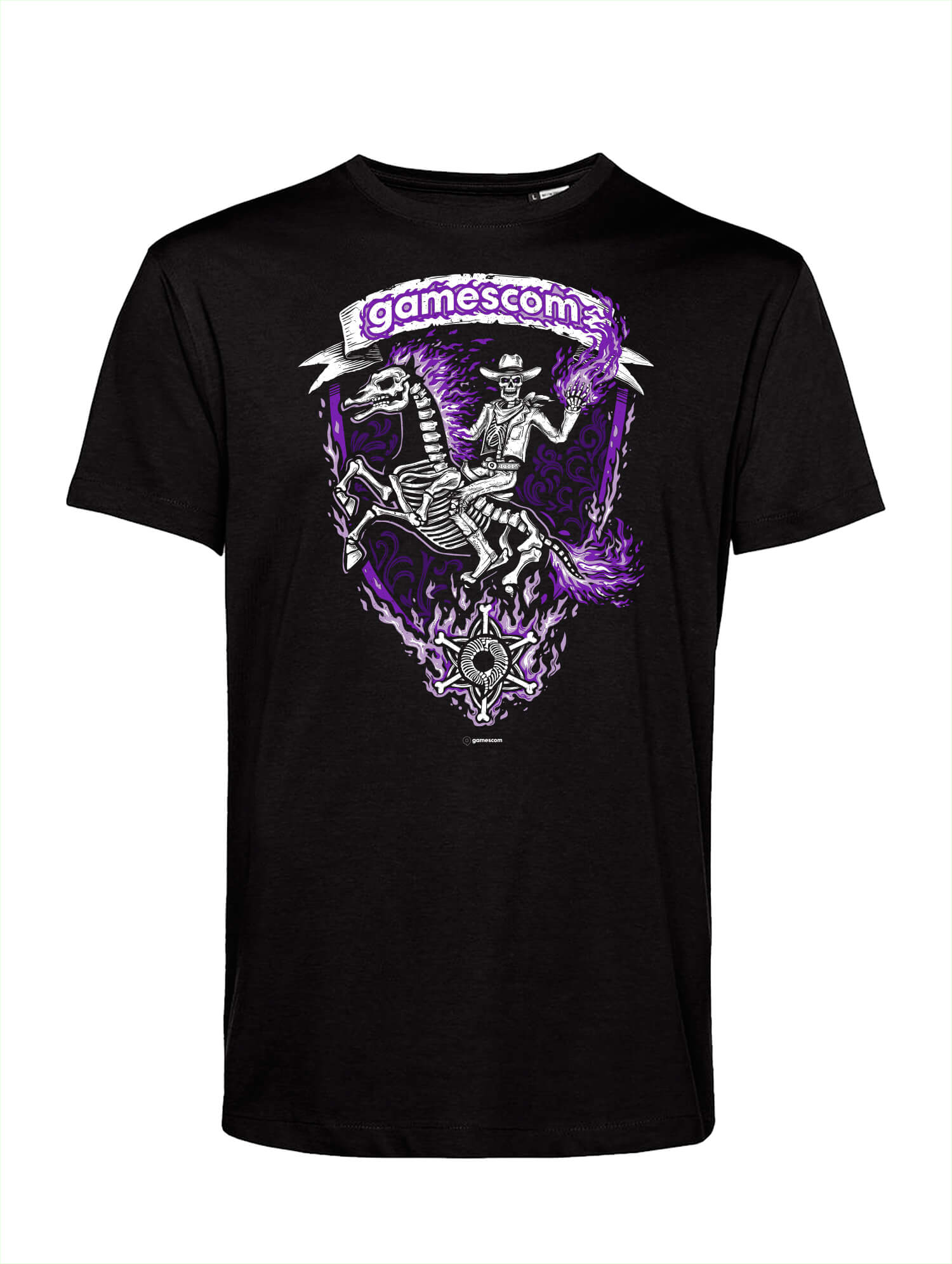 T-Shirt 'COWBOY' (Unisex) in black