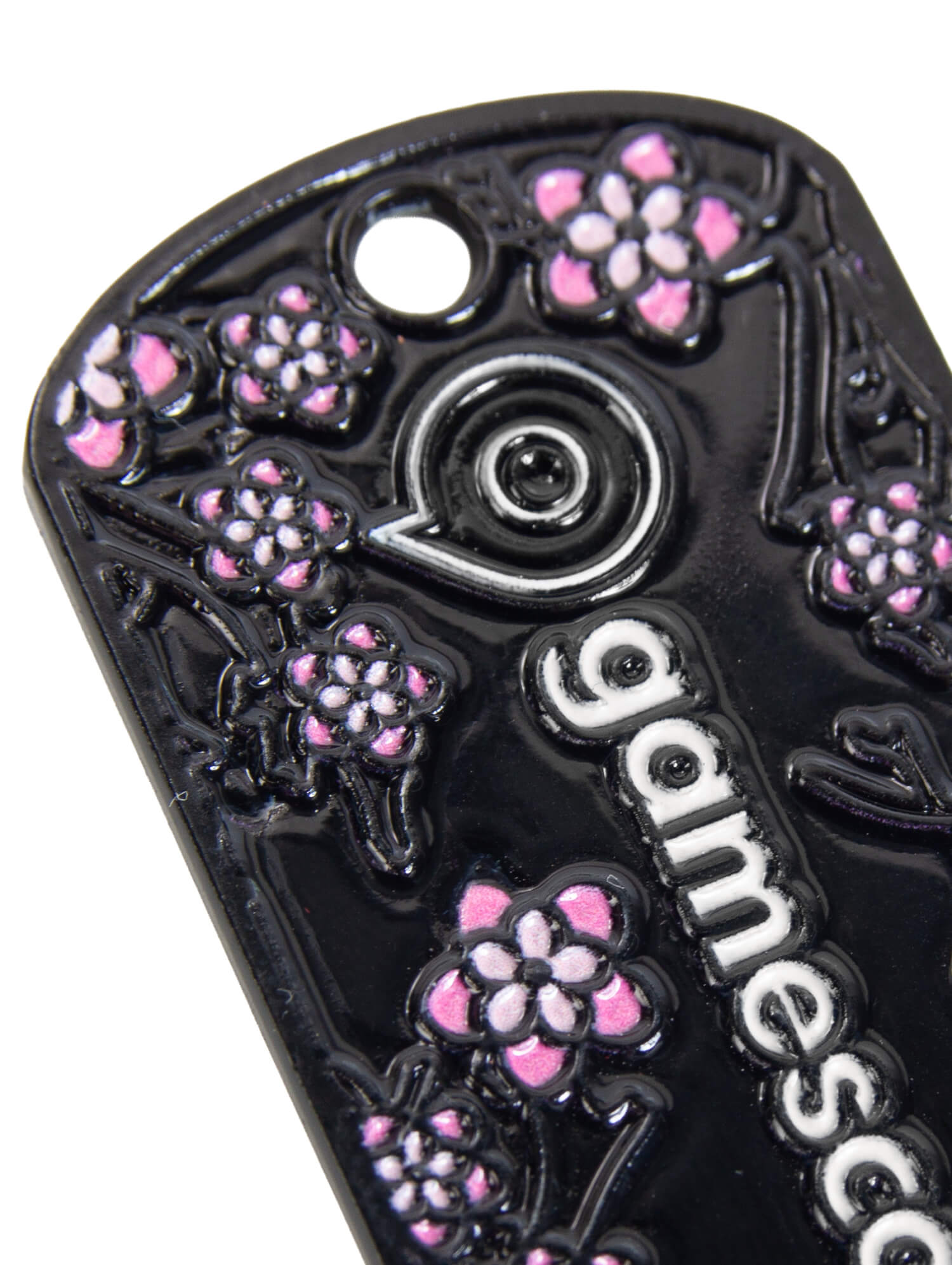 DogTag 'SAKURA' in black