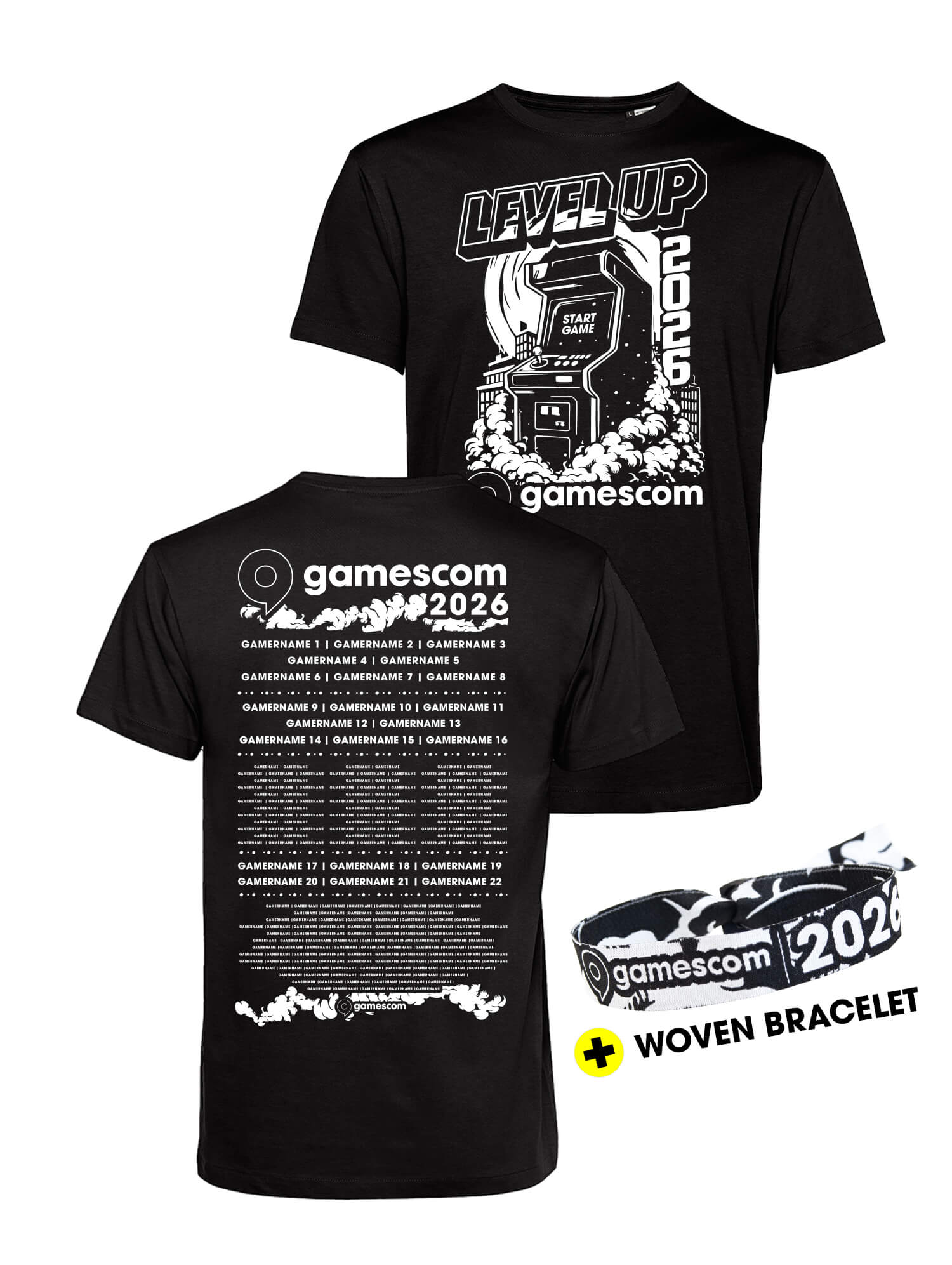 LIMITED FESTIVAL-PACK 'LEVEL UP 2026' (Unisex) in schwarz