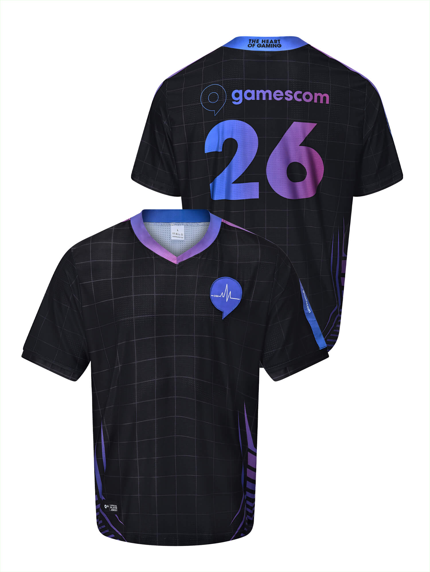 Jersey 'ENERGETIC' (Unisex) in black