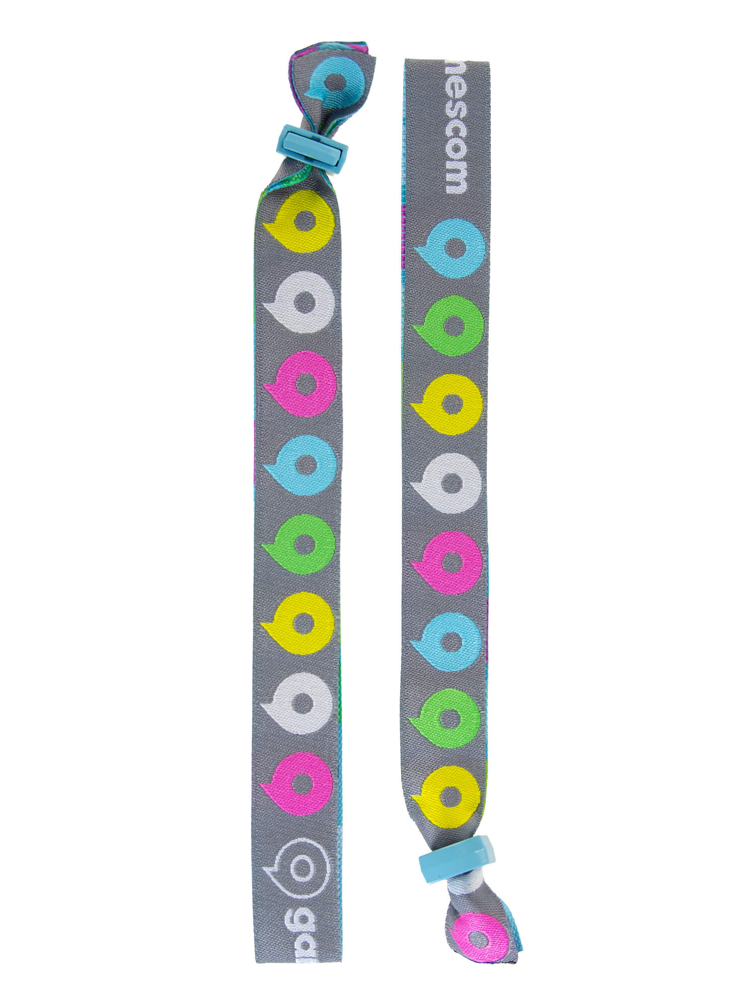 Woven Bracelet 'COMMUNITY' in grau