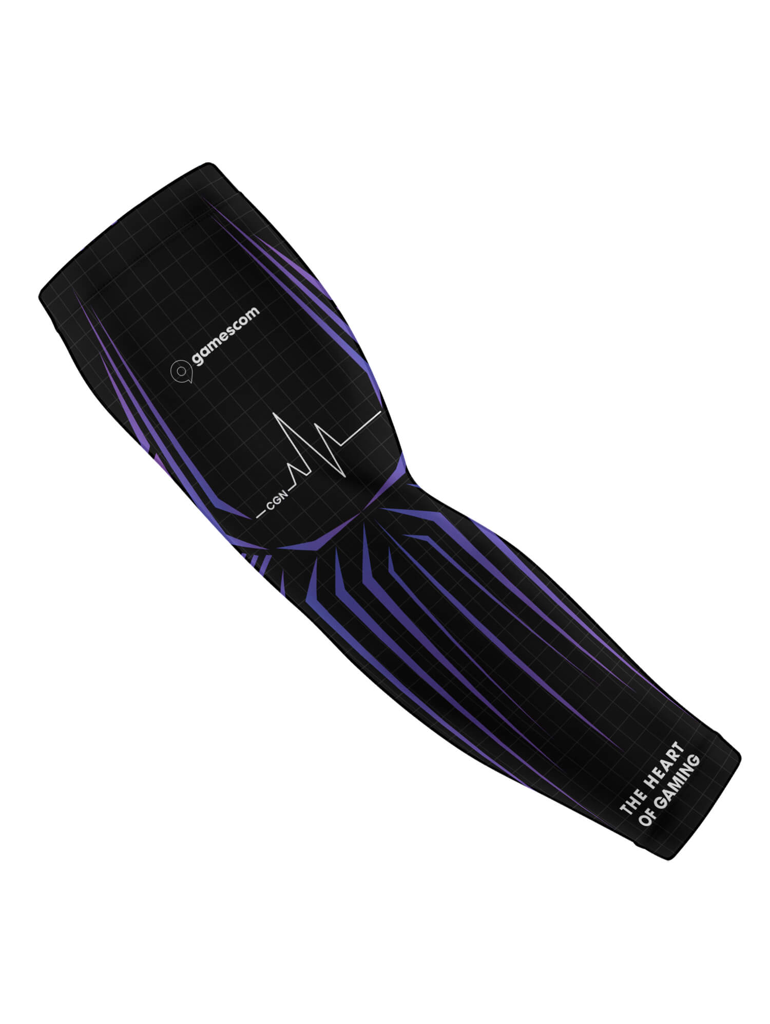 Gamer Sleeve 'ENERGETIC' in schwarz