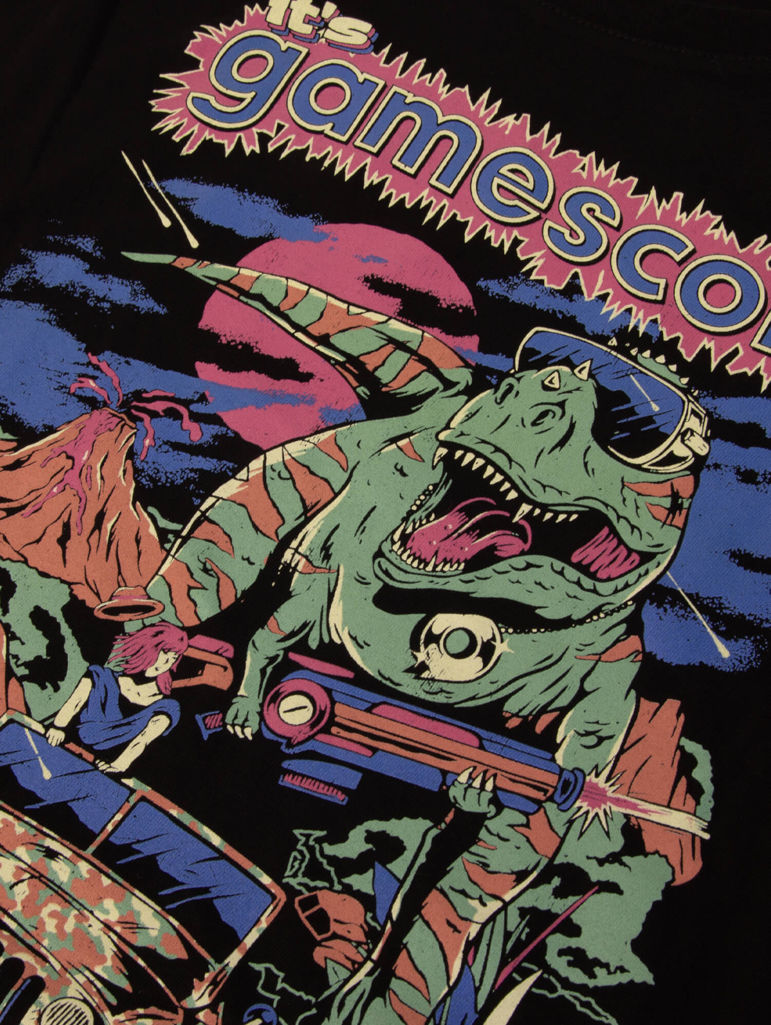 T-Shirt 'GREAT ESCAPE' (Unisex) in black