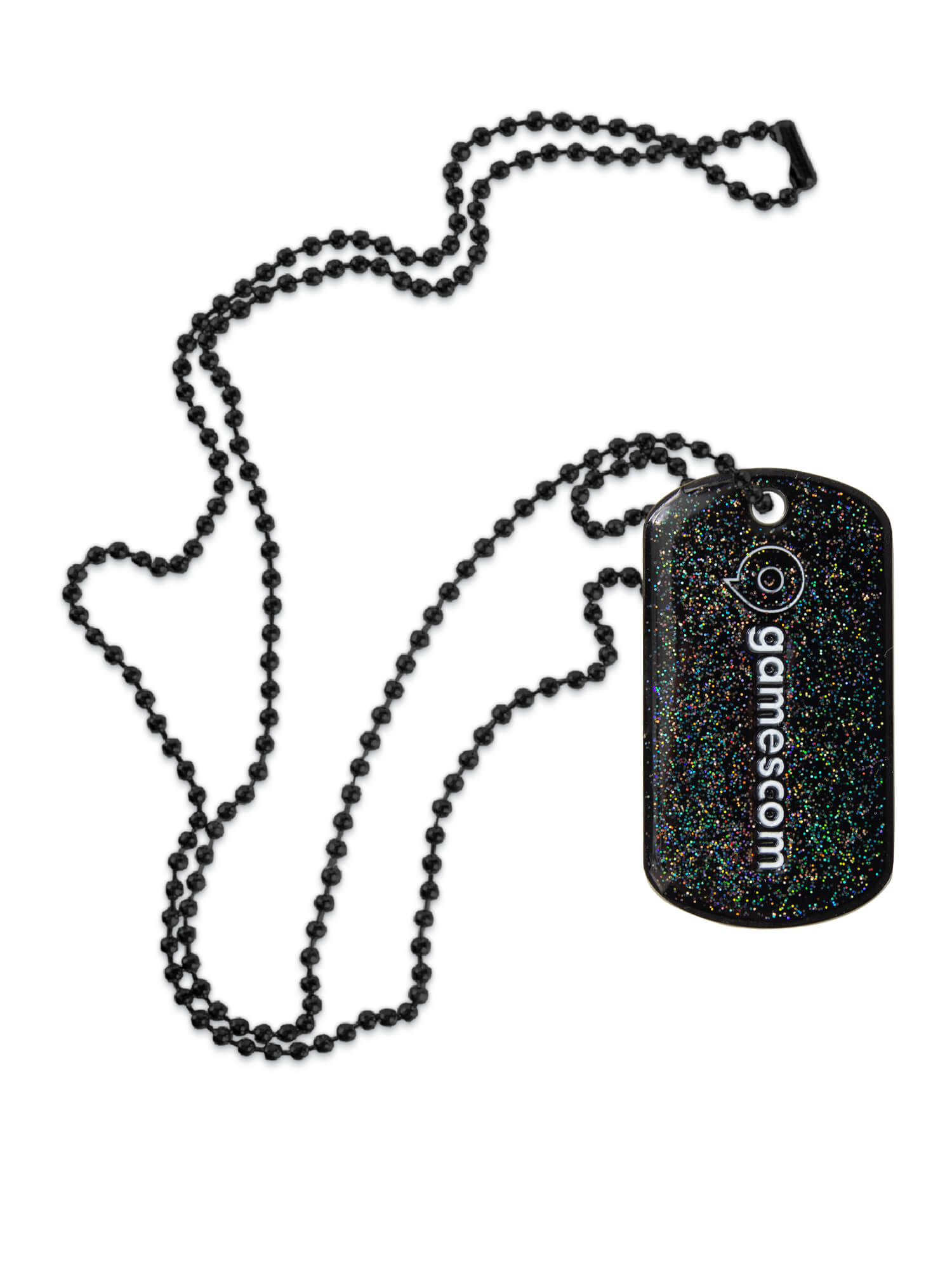 DogTag 'GALAXY' in black