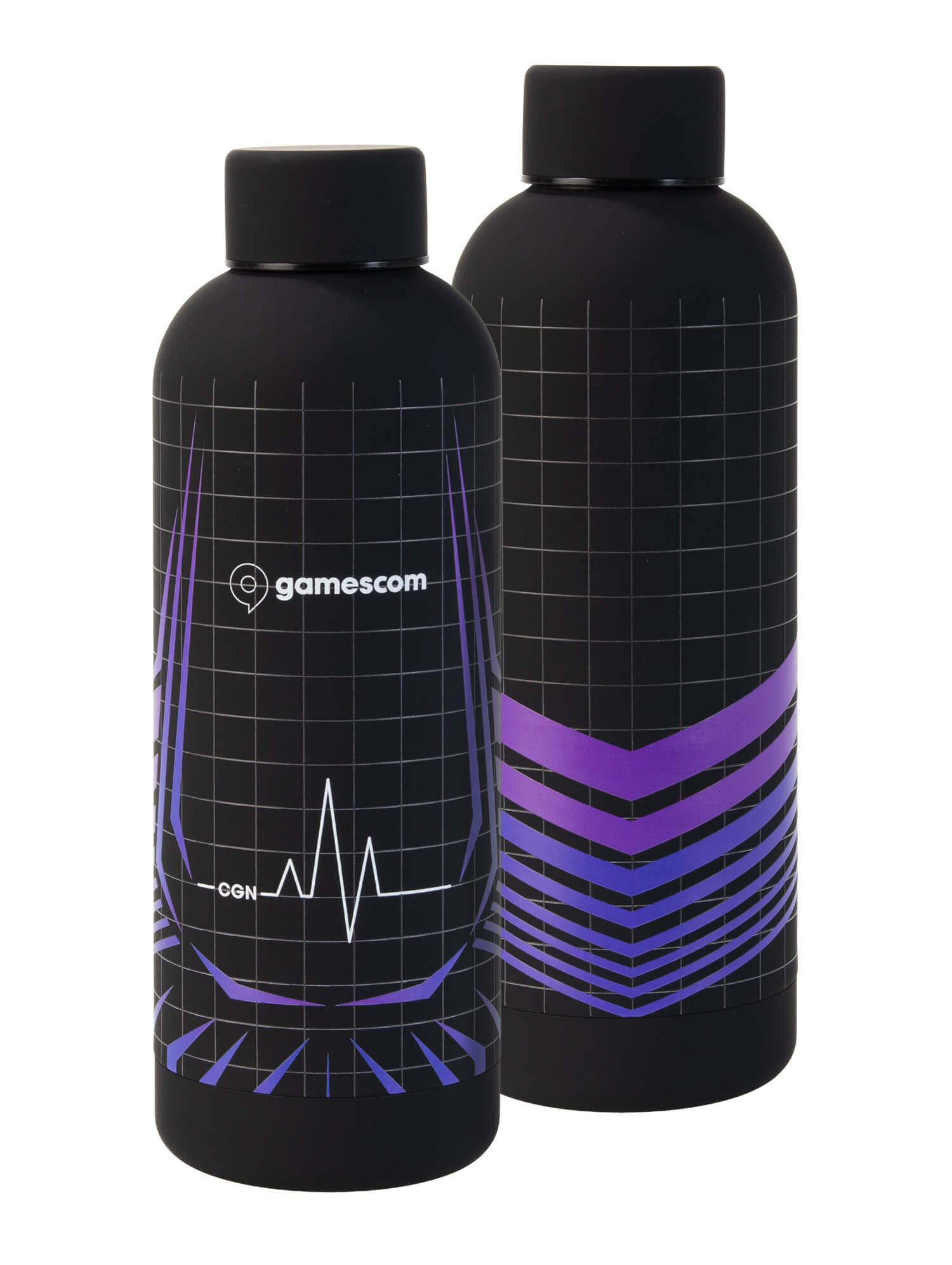 Wasserflasche 'ENERGETIC' in schwarz