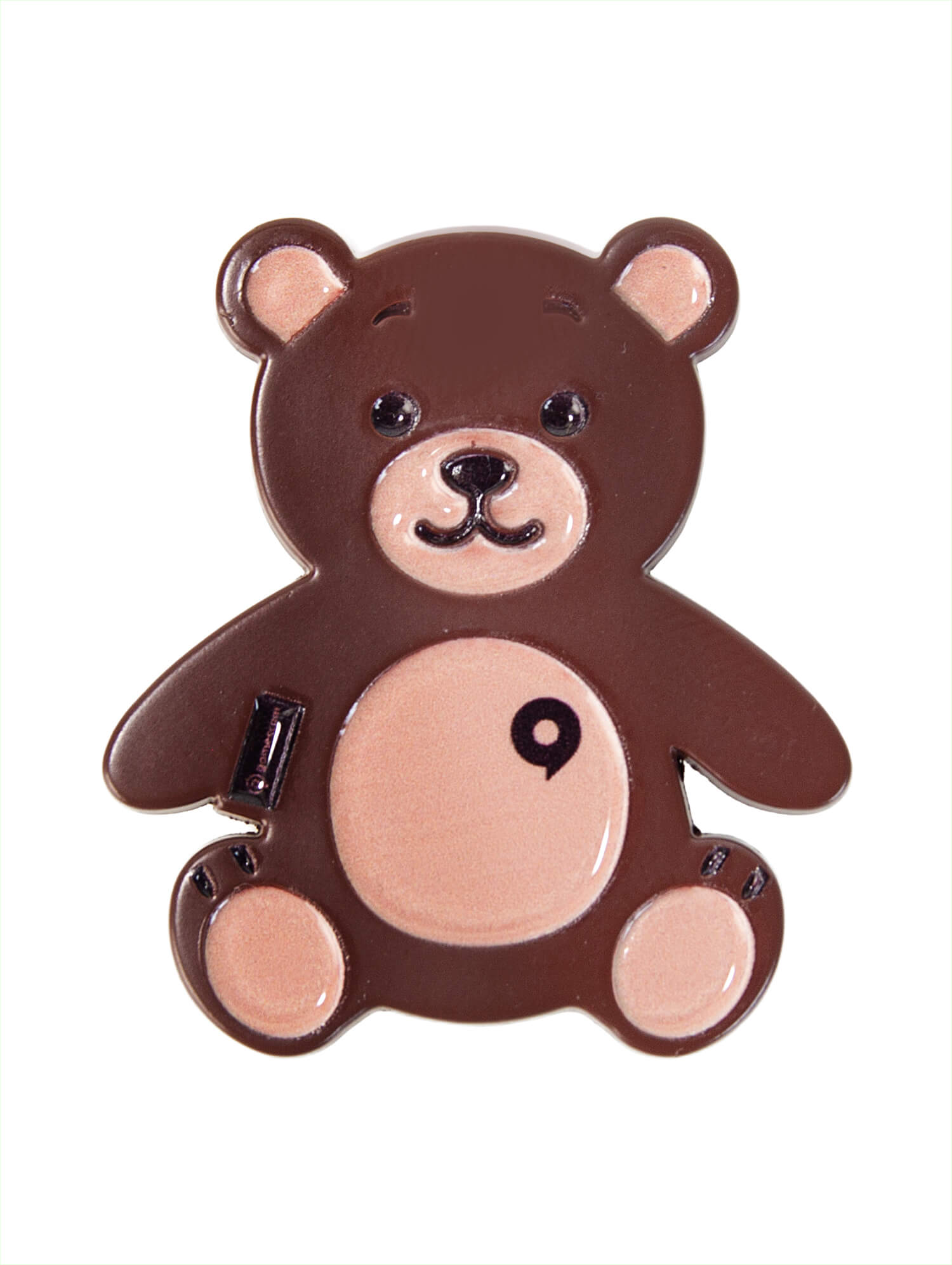 Pin 'KAWAII' in brown