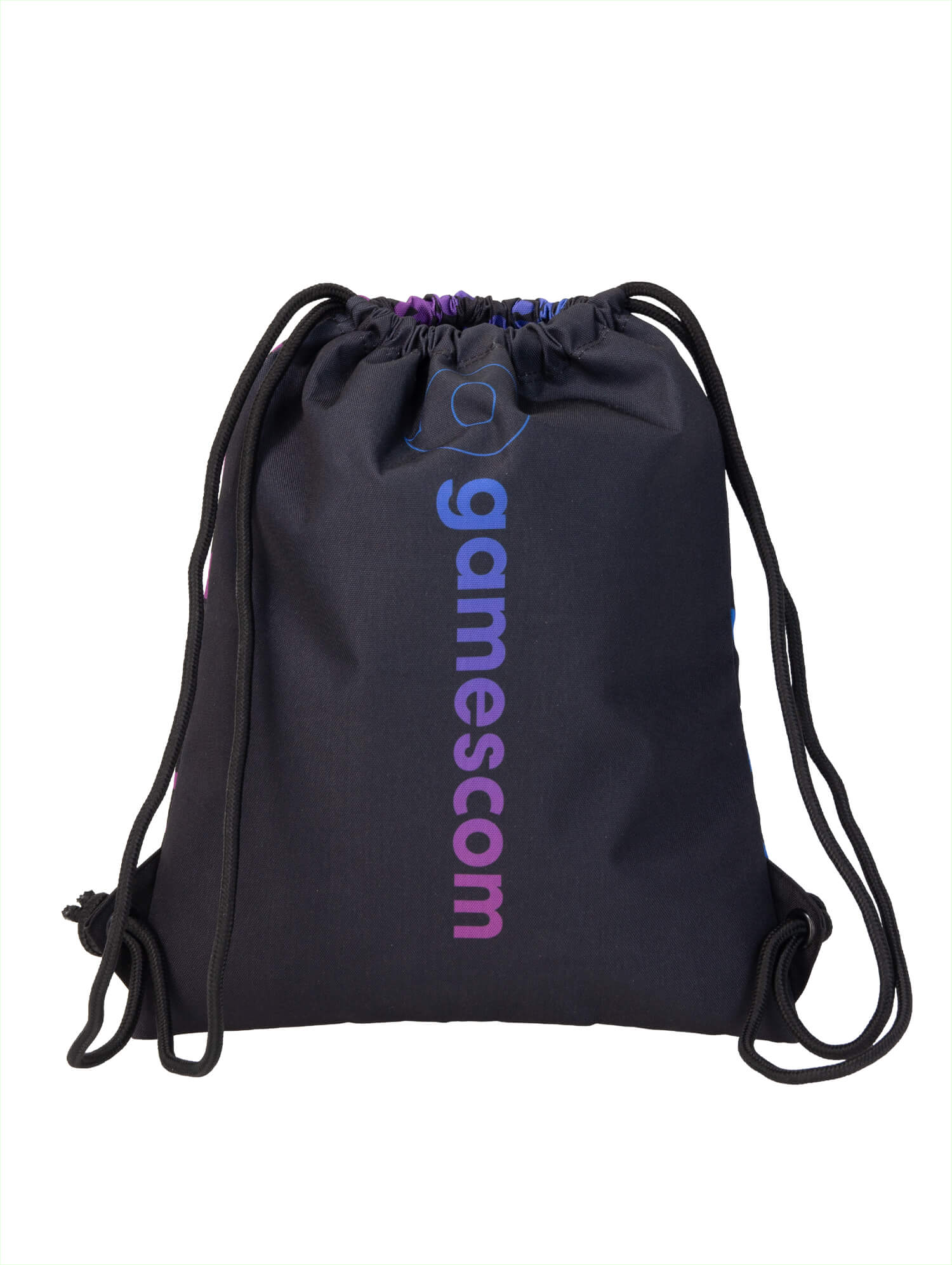 Drawstring Bag 'OFFICIAL' in schwarz