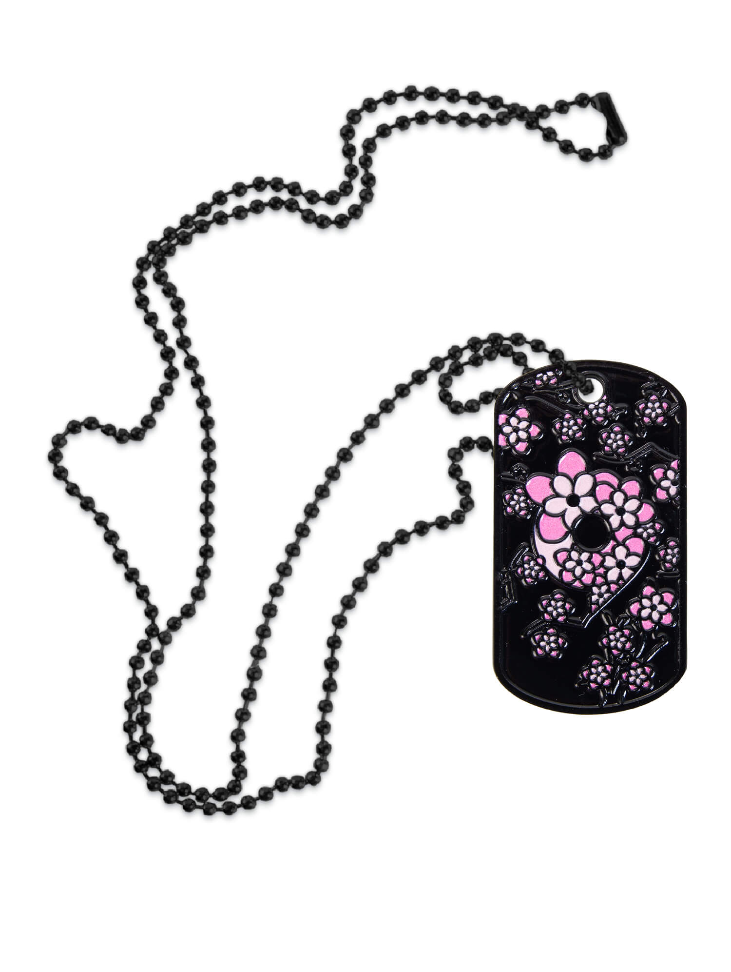 DogTag 'SAKURA' in black
