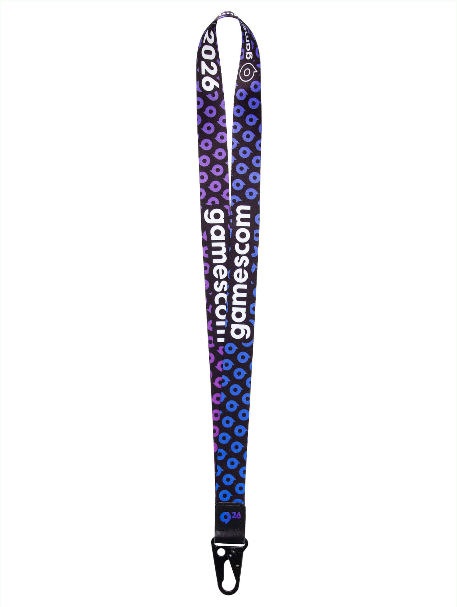 Lanyard 'OFFICIAL' in schwarz