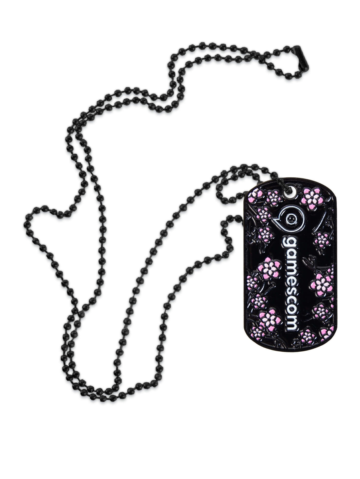DogTag 'SAKURA' in black