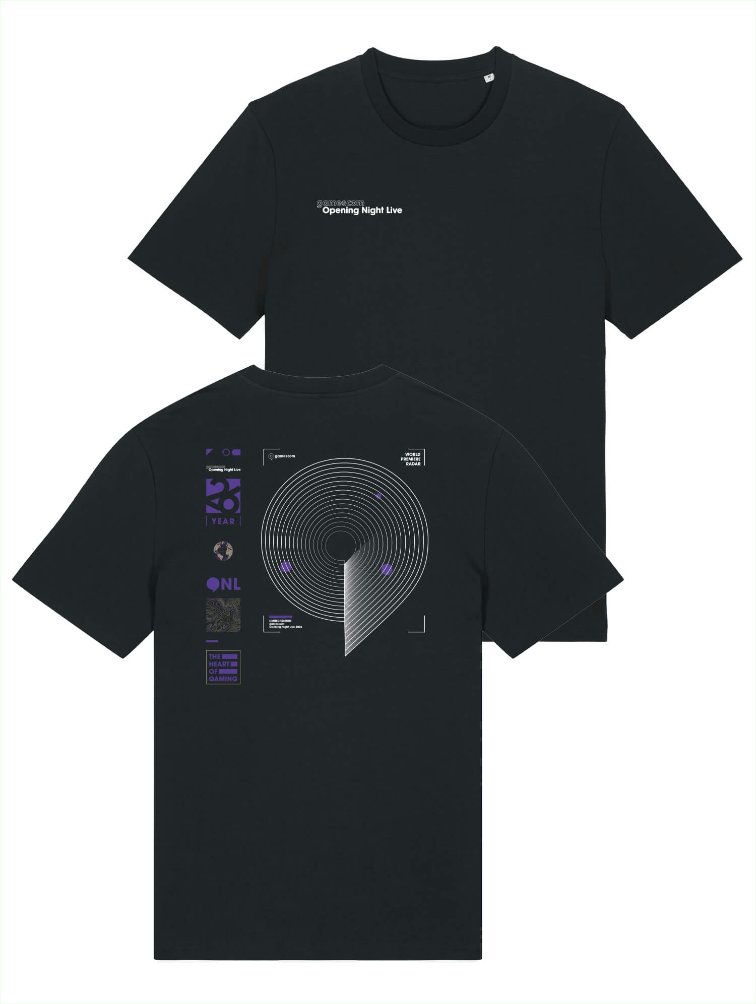 T-Shirt 'ONL' (Unisex) in black