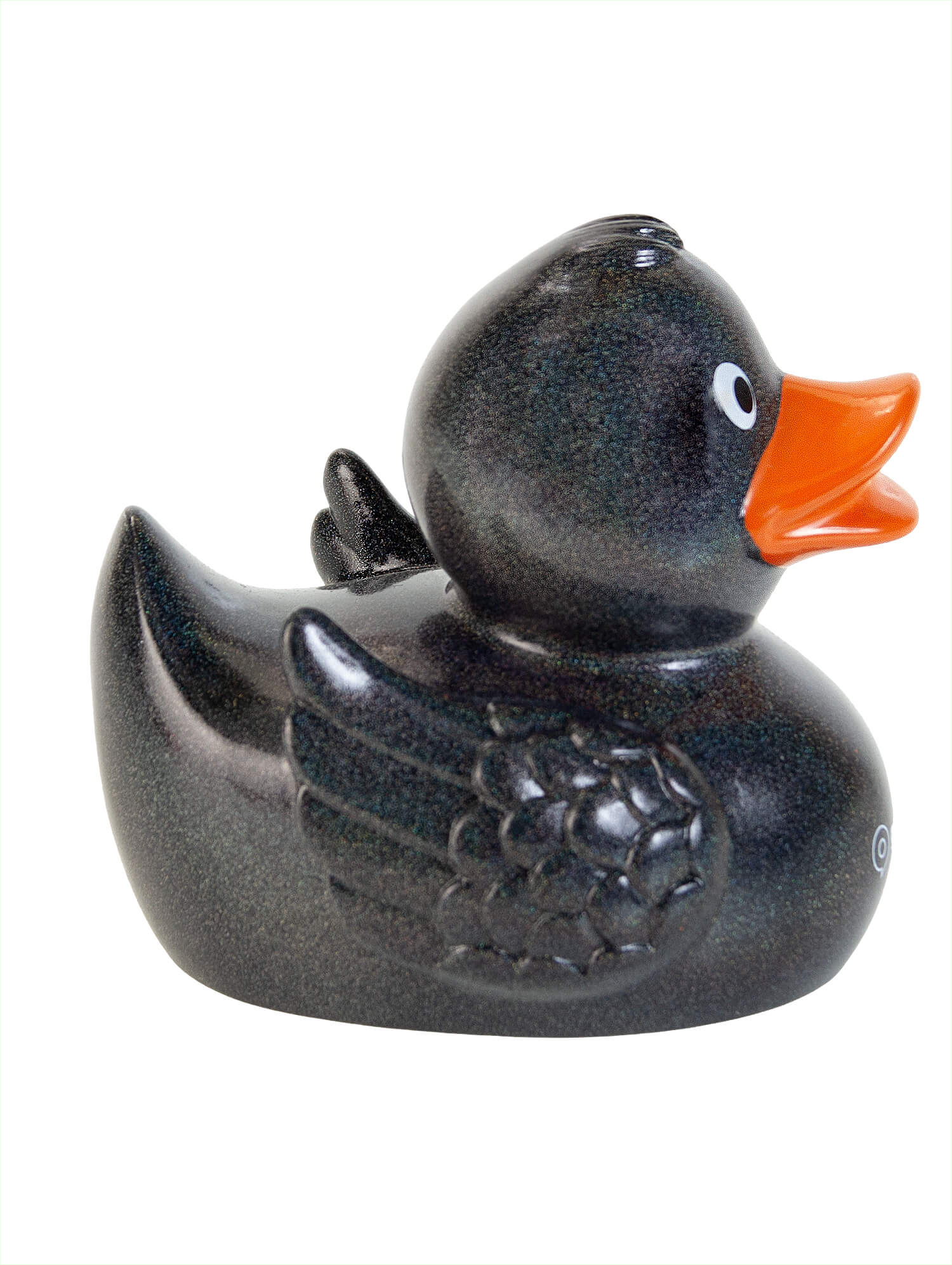 Rubber Duck 'GALAXY' in schwarz glitzernd