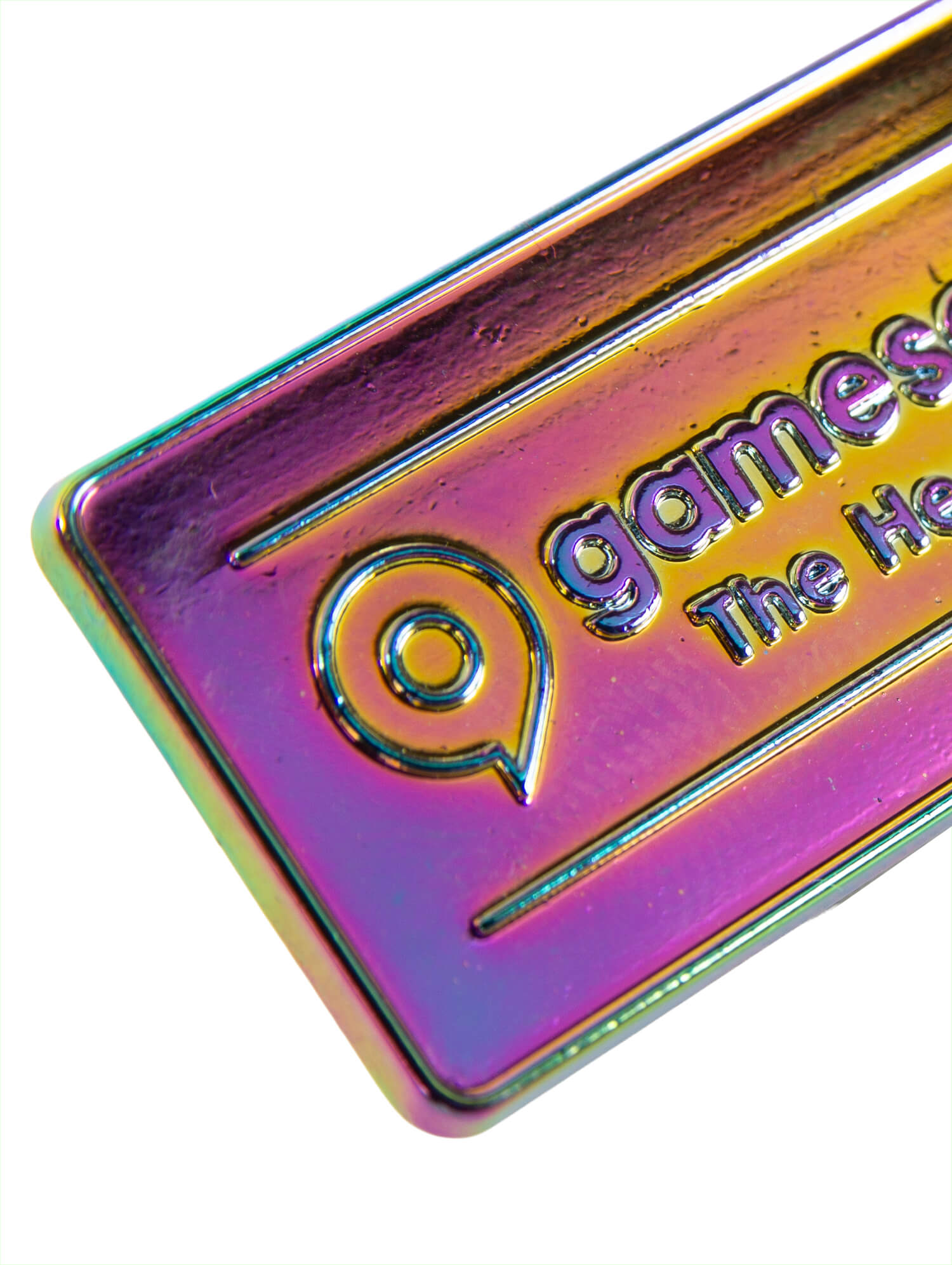 Pin 'NEXT LEVEL' in colorful