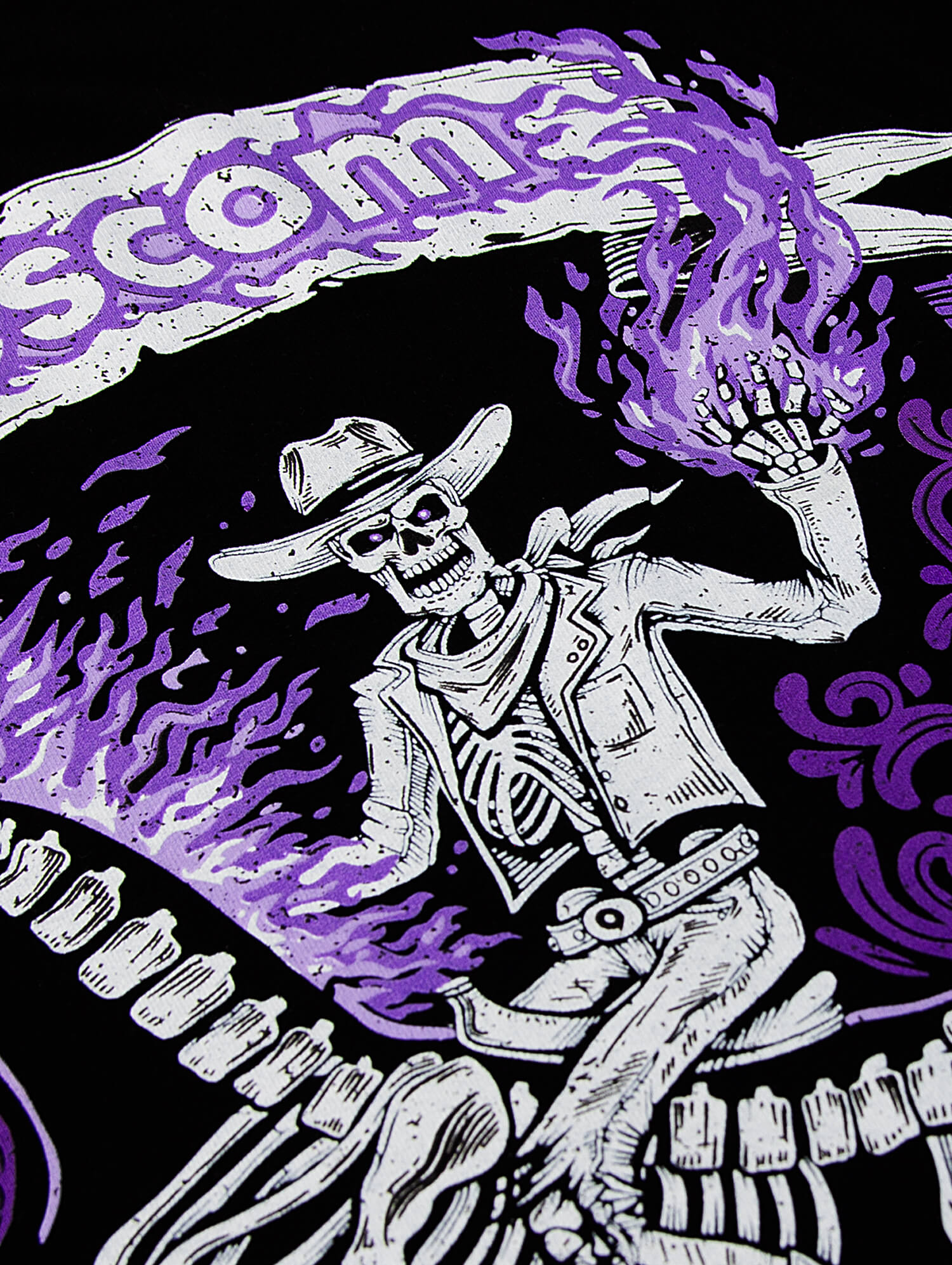T-Shirt 'COWBOY' (Unisex) in black