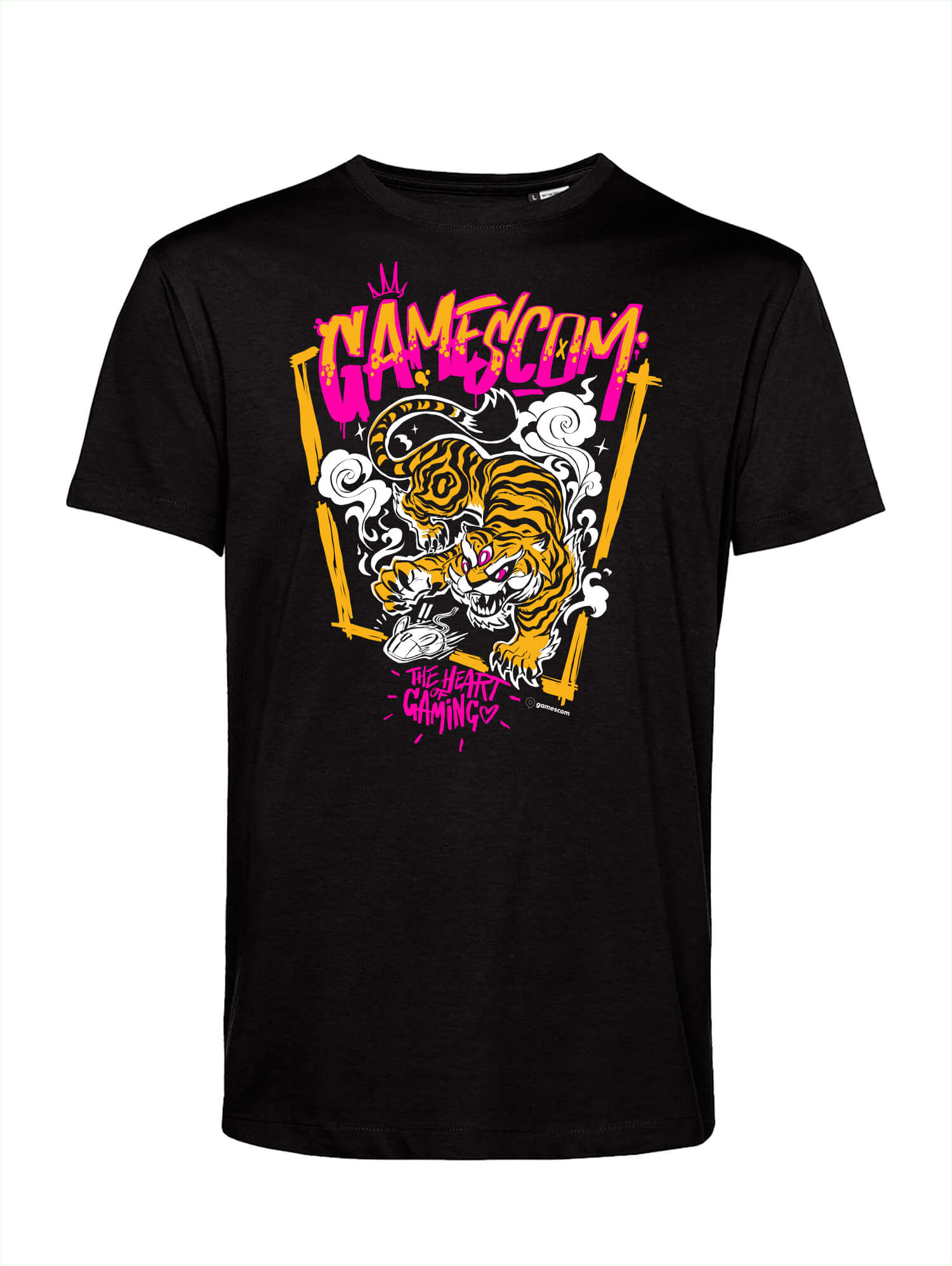 T-Shirt 'MOUSE HUNT' (Unisex) in black