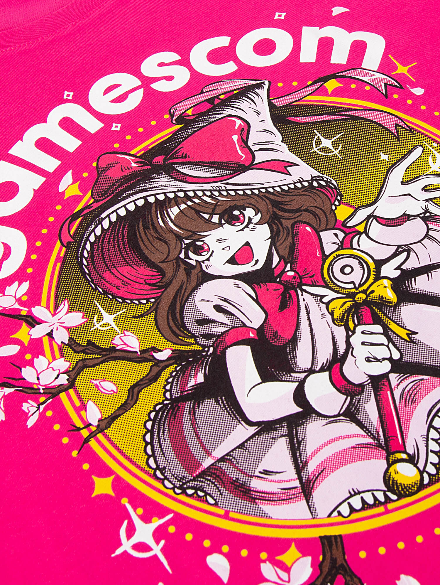 T-Shirt 'SAKURA MAGE' (Unisex) in pink