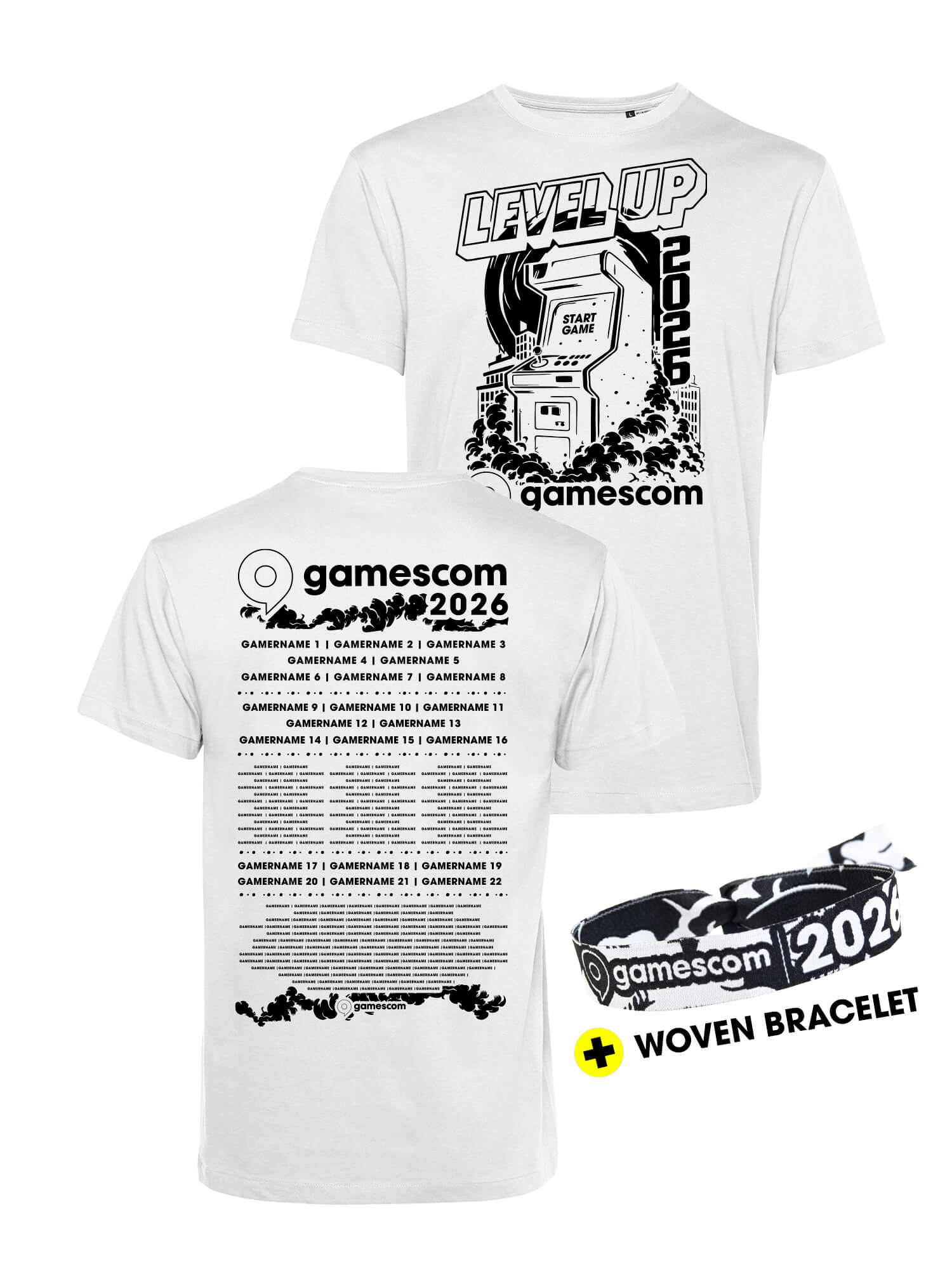 LIMITED FESTIVAL-PACK 'LEVEL UP 2026' (Unisex) in weiß