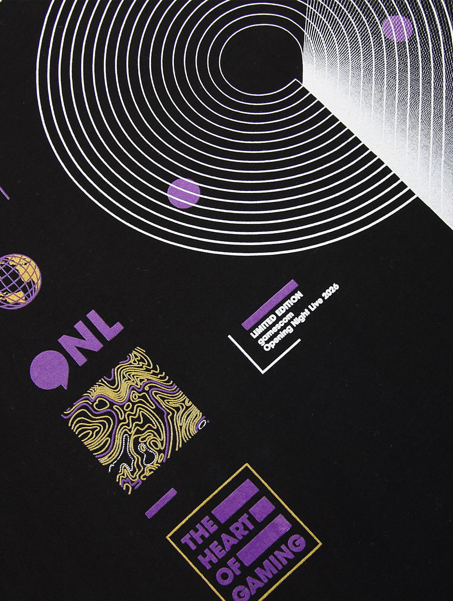T-Shirt 'ONL' (Unisex) in black