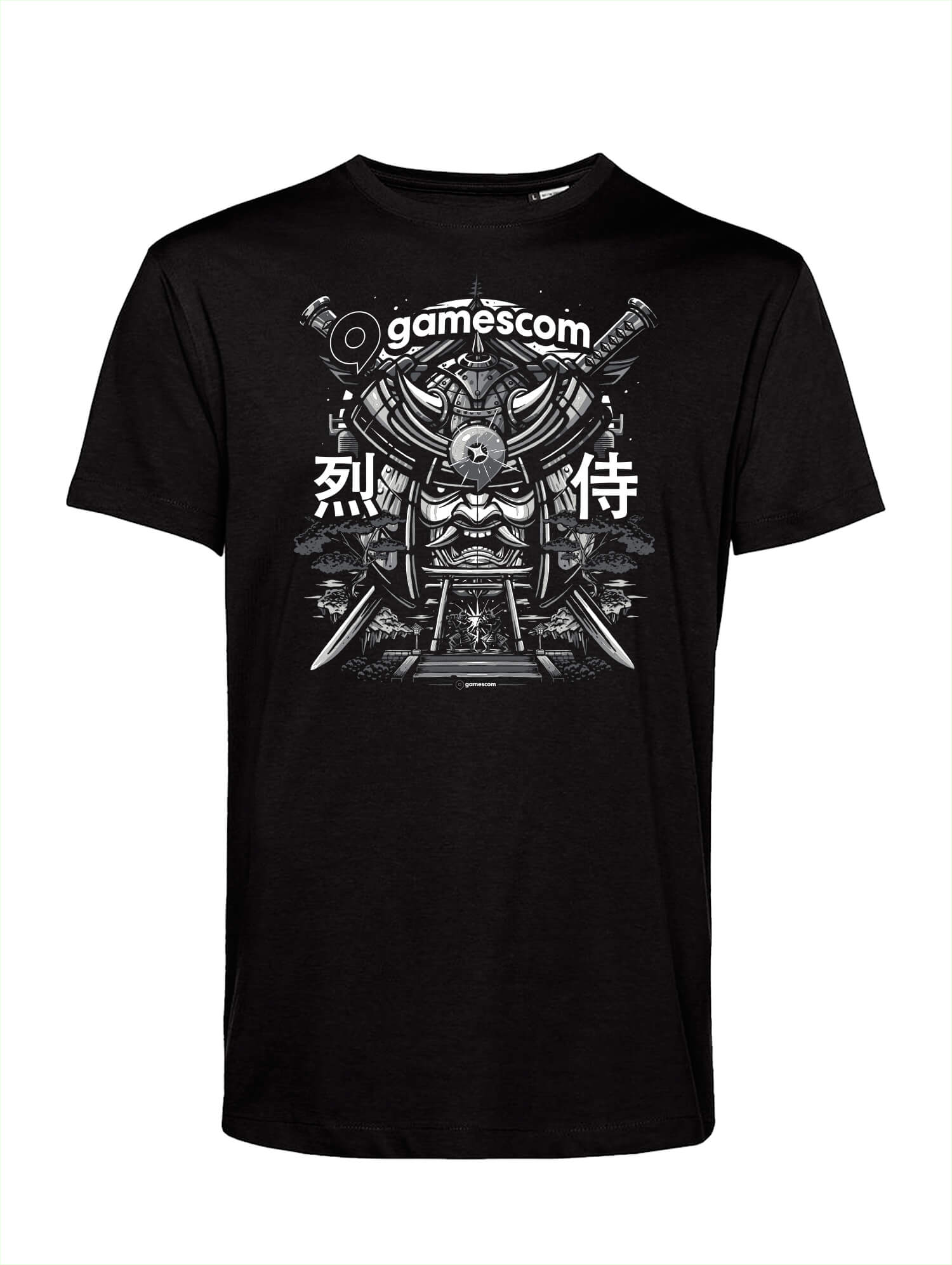 T-Shirt 'SAMURAI' (Unisex) in black