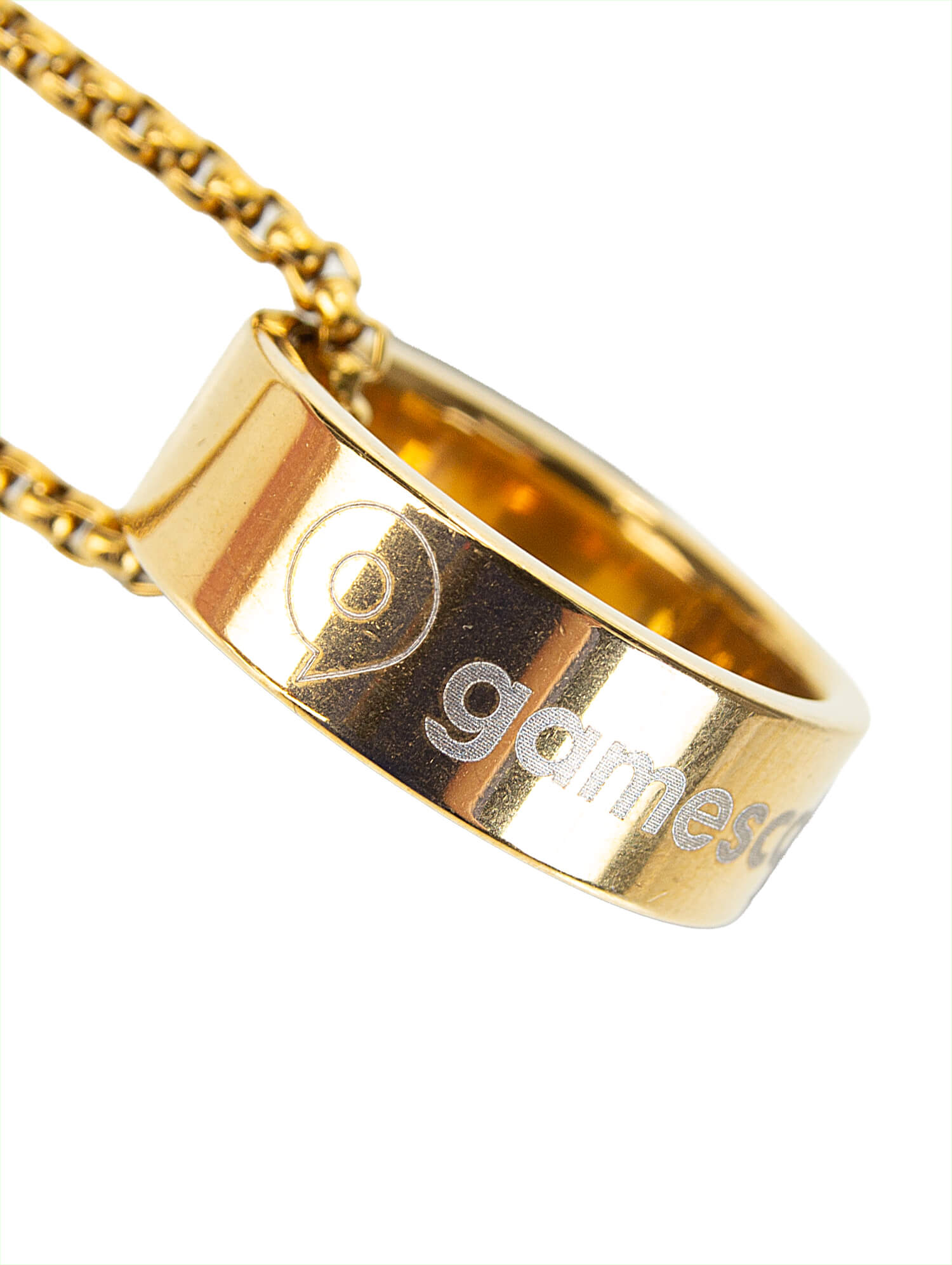 Necklace 'LOOT' in gold