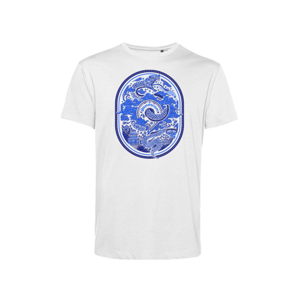T-Shirt CLOUD SERPENT white